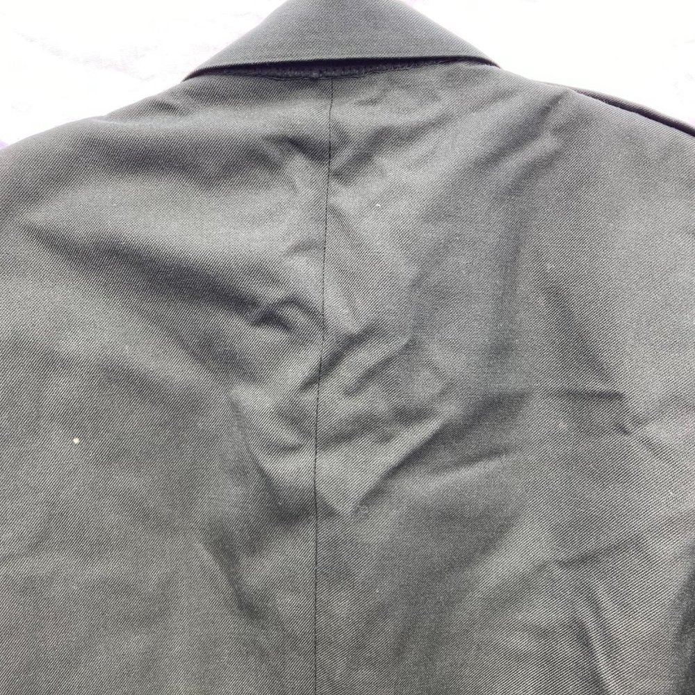 Vintage U.S. Army Men's Coat Green 36R Dress Uniform DeRossi & Son Overcoat - Picture 6 of 10